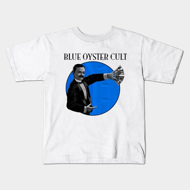 Vintage Blue Oyster Cult Kids T-Shirt by Native Culture